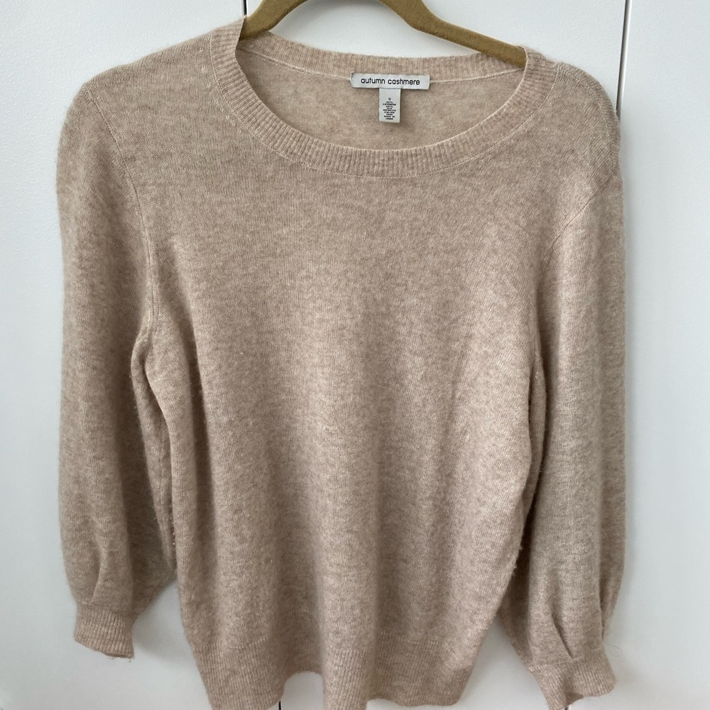 Autumn Cashmere Round Neck Sweater